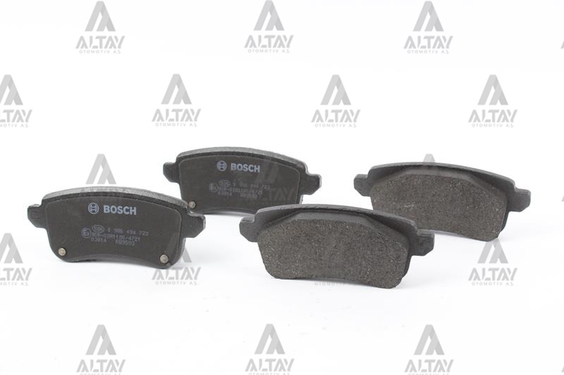 Renault Megane Arka Fren Balata Iv .6dcı OEM 440608235R